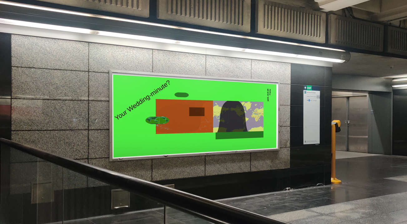 Wedding minute display 4